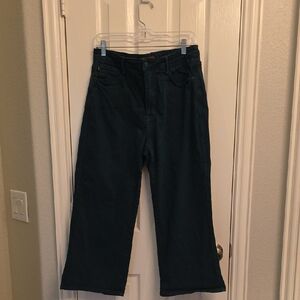 Judy Blue Hunter Green Crop Pants Sz 15